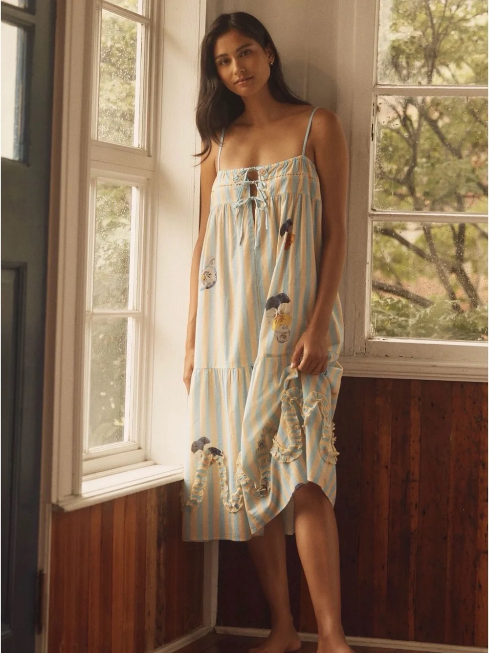 Nay Bellamy X LyreBird MIDI Nap Dress - Picture 1 of 3